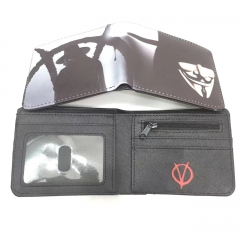 V for Vendetta PU Anime Wallet Purse