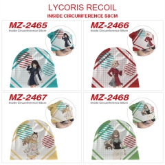 4 Styles Lycoris Recoil Cosplay Cartoon Thick For Winter Hat Warm Decoration Anime Hat