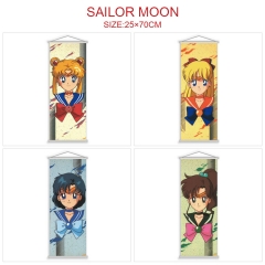 25*70CM 8 Styles Pretty Soldier Sailor Moon Wallscrolls Anime Wall Scroll