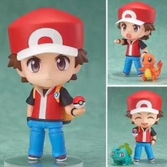 Nendoroid 10CM Pokemon Red 425# Anime PVC Figure Toy