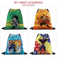 4 Styles My Hero Academia Cosplay Cartoon Anime Drawstring Bags