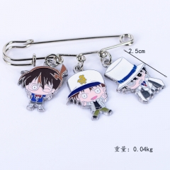 Detective Conan Anime Alloy Brooch And Pin