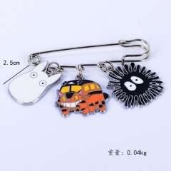 2 Styles My Neighbor Totoro Anime Alloy Brooch And Pin