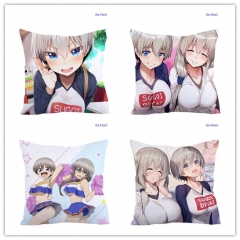3 Sizes 5 Styles Uzaki-chan Wants to Hang Out! Cartoon Pattern Decoration Anime Pillow