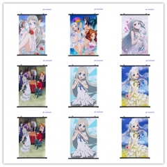 6 Styles 2 Sizes Ano Hi Mita Hana no Namae o Bokutachi wa Wallscrolls Waterproof Anime Wall Scroll
