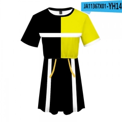 2 Styles Cyberpunk 2077 Cosplay 3D Digital Print Anime Dress