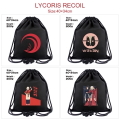 7 Styles Lycoris Recoil Anime Canvas Drawstring Bag