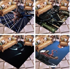 50 Styles 5 Sizes Spider Man Cartoon Color Printing Anime Carpets