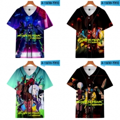 11 Styles Cyberpunk 2077 Cosplay Anime T Shirt