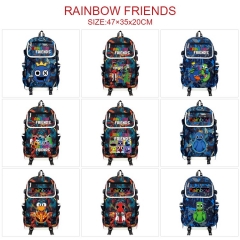 12 Styles Rainbow Friends Cartoon Anime Backpack Bag