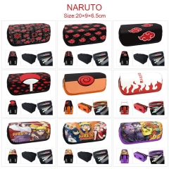 12 Styles Naruto Cartoon Pencil Box Anime Pencil Bag