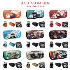 10 Styles Jujutsu Kaisen Cartoon Pencil Box Anime Pencil Bag