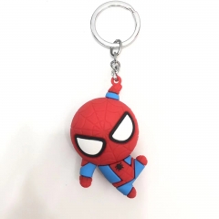 Spider Man Cartoon Cute Anime Figure Keychain