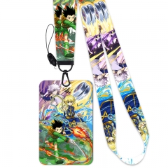4 Styles HUNTER×HUNTER Card Holder Bag Anime Phone Strap Lanyard