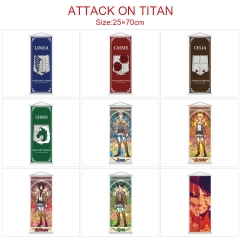 25*70CM 10 Styles Attack on Titan/Shingeki No Kyojin Wallscrolls Anime Wall Scroll