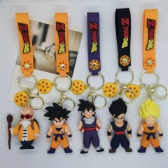 11 Styles Dragon Ball Z Goku Anime Figure Keychain