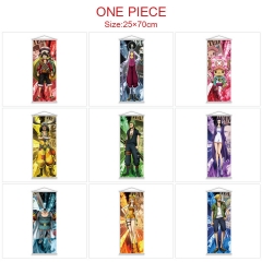 25*70CM 13 Styles One Piece Wallscrolls Anime Wall Scroll