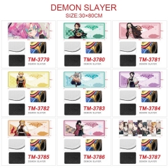 30*80CM 20 Styles Demon Slayer: Kimetsu no Yaiba Color Printing Cartoon Anime Mouse Pad