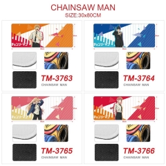 30*80CM 8 Styles Chainsaw Man Color Printing Cartoon Anime Mouse Pad