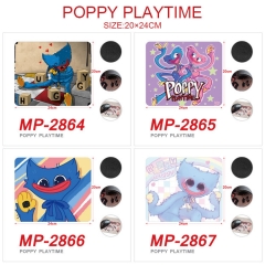 20*24CM 5PCS/SET 7 Styles Poppy Playtime Color Printing Cartoon Anime Mouse Pad