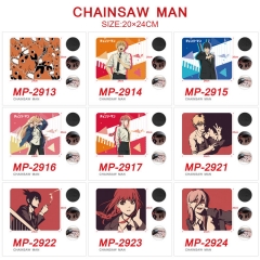 20*24CM 5PCS/SET 13 Styles Chainsaw Man Color Printing Cartoon Anime Mouse Pad