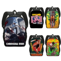 26 Styles Chainsaw Man For Teenager Student Colorful Printing Anime Backpack Bag