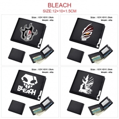 7 Styles Bleach Cartoon Pattern PU Coin Purse Anime Short Zipper Wallet