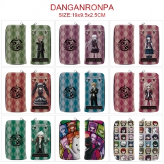9 Styles Danganronpa: Trigger Happy Havoc Cosplay Cartoon Anime PU Leather Fold Long Wallet and Purse