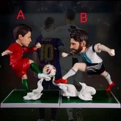 2 Styles 20CM FIFA World Cup Cartoon Collection PVC Anime Action Figure Toy