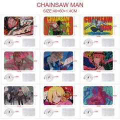 30 Styles Chainsaw Man Cartoon Color Printing Anime Carpet