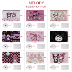 11 Styles My Melody Cartoon Color Printing Anime Carpet