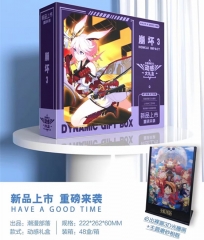 Honkai Impact/MmiHoYo Cartoon For Student 3D Anime Stationery Gift Packs Box