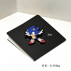 Sonic the Hedgehog Cartoon Alloy Anime Brooch Badge
