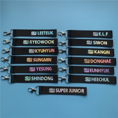 13 Styles Super Junior Korean Group Keychain Pendant