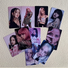 10PCS/SET K-POP BLACKPINK Photocard Lomo Card 5.4*8.6cm