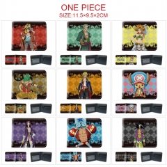 13 Styles One Piece Anime Short Wallet Purse