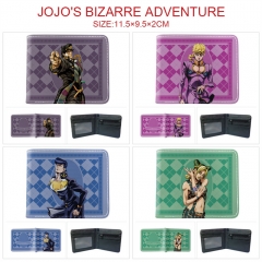 9 Styles JoJo's Bizarre Adventure Anime Short Wallet Purse