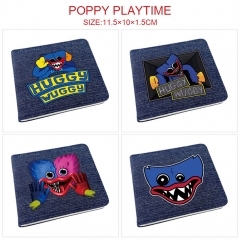 7 Styles Poppy Playtime Zipper Anime Wallet Purse