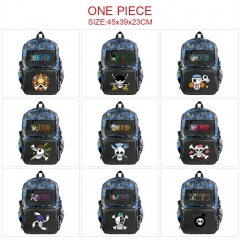 9 Styles One Piece Anime Backpack Bag