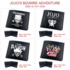 7 Styles JoJo's Bizarre Adventure Cartoon Anime Wallet Purse