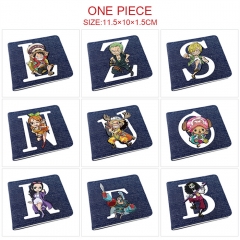 9 Styles One Piece Cartoon Anime Wallet Purse
