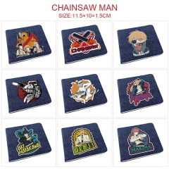 9 Styles Chainsaw Man Zipper Anime Wallet Purse