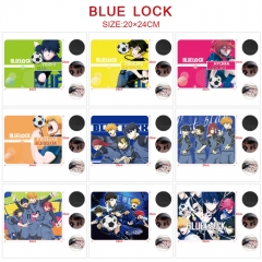 12 Styles 5PCS/SET 20*24CM Blue Lock Cartoon Color Printing Anime Mouse Pad