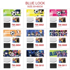 12 Styles 30*80CM Blue Lock Cartoon Color Printing Anime Mouse Pad