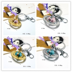 16 Styles Nana Cartoon Alloy Anime Keychain Necklace