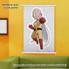 60*90CM One Punch Man Cosplay Wall Scroll Anime Wallscroll