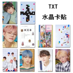 10CS/SET K-POP TXT Tomorrow X Together ID Card Sticker 5.4*8.5cm