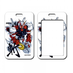 3 Styles Mobile Suit Gundam Cartoon Anime Card Holder Bag