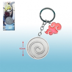 4 Styles Naruto Alloy Cartoon Anime Keychain/Necklace