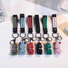 6 Styles Gloomy Bear PVC Anime Figure Keychain